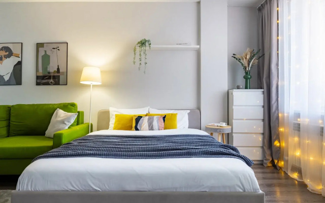 Квартира Современная квартира у Зоопарка с гамаком на лоджии