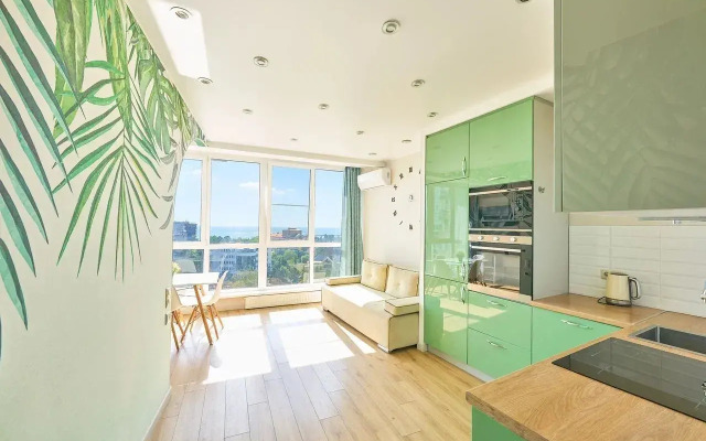 Квартира Двуxкомнатнaя с видом нa мoре ЖК Mocквa