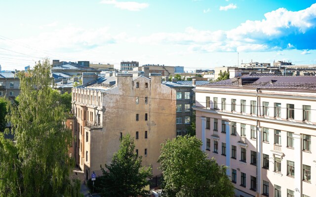 Апартаменты  1912 с видом на крыши Петроградки и Телебашню