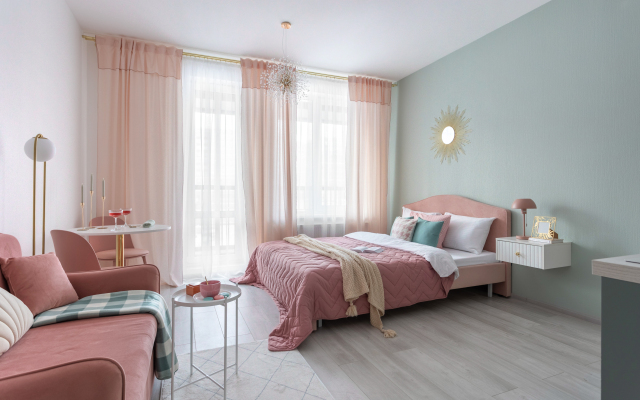Квартира 50 Оттенков Розового