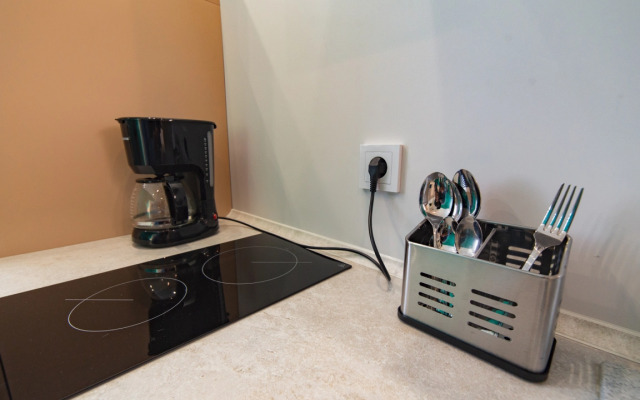 Апартаменты с видом на город и ванной