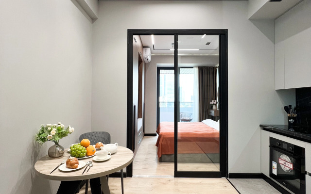 Апартаменты Элегантная студия с панорамным видом на Ташкент Сити