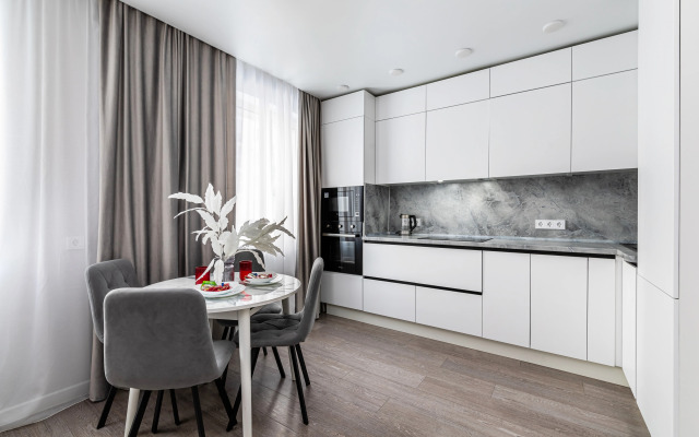 Апартаменты TatAparts оранжевая идиллия в современной студии