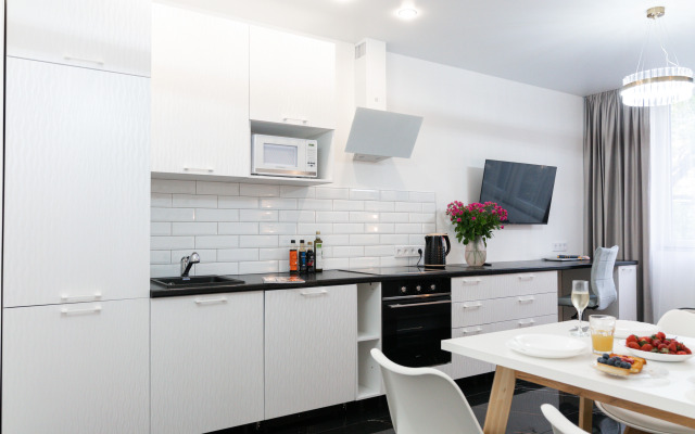 Апартаменты однокомнатные с кроватью и ванной, 3 этаж