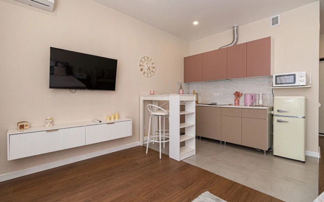 Апартаменты Дизайнерская Студия в ЖК Самолет