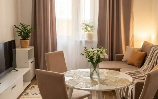 Квартира евродвушка Комфорт24 в ЖК Лучи для 4 гостей