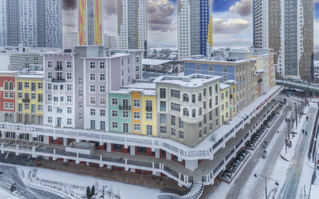 Квартира студия с шикарным видом на Москву