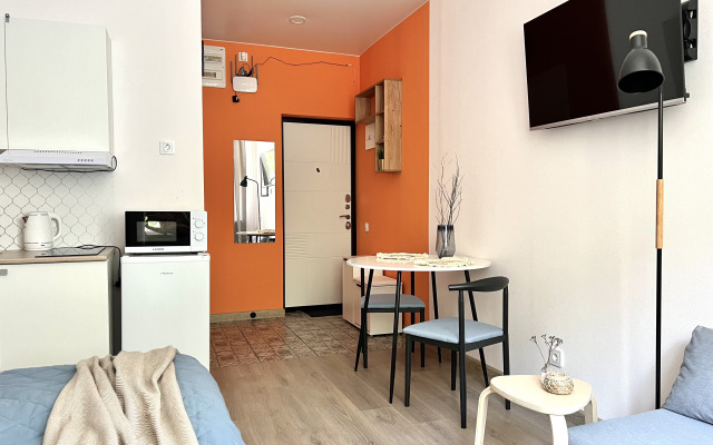 Kraski Voshoda s Dizajnerskim Remontom Apartments