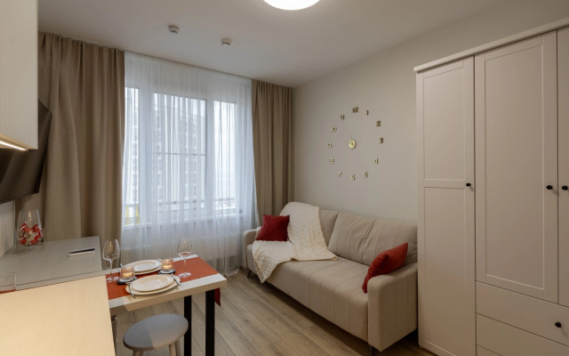 Studiya s Vidom na Zaliv na Vasilyevskom Ostrove Flat