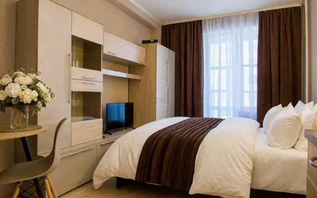 Апартаменты Студия Natalie Apartments Пулковское шоссе 14 Е (16)