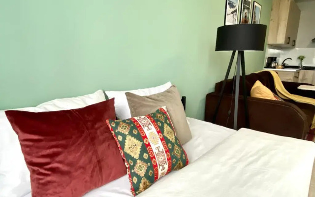 Апартаменты Студия Көктем с шикарным видом на город