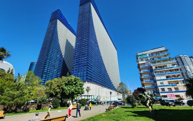 Апартаменты с видом на море на высоком этаже