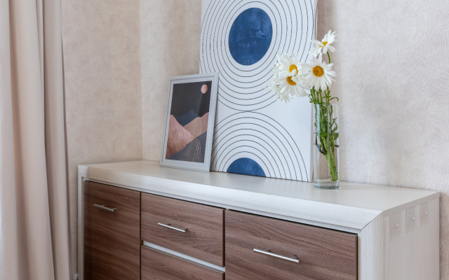 Квартира Трехкомнатная квартира с видом на город