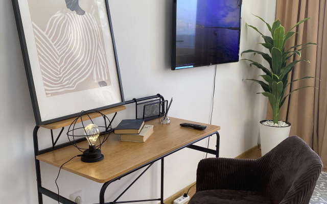 Квартира Уютная Студия с Видом на Город