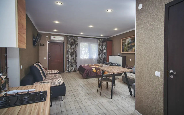 Апартаменты однокомнатные на Кисловодская 87