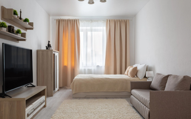 Квартира Стильная Однокомнатная с Дизайнерским Ремонтом в Новом ЖК