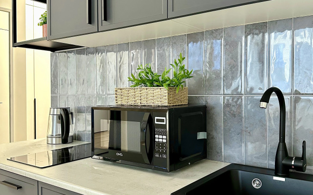 143 Komfort Siti Apartments with king-size bed, with sofa and with view