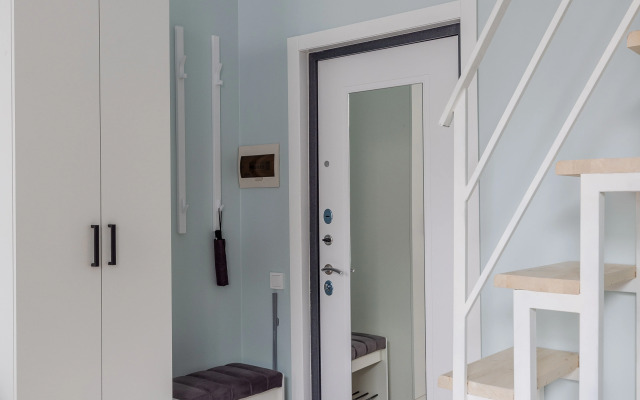 Квартира Современная Студия с Видом на Город