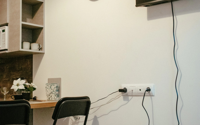 Апартаменты Двухуровневая студия с видом на Невский