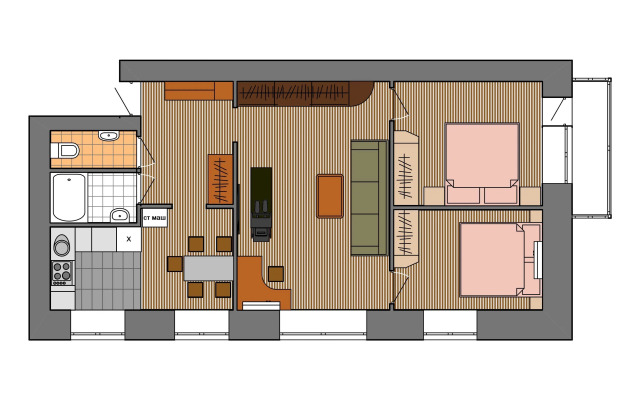 Квартира на Чапаева 81