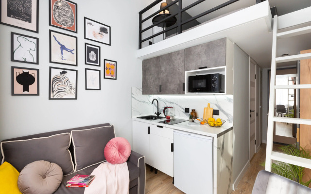 Апартаменты Домио (Domio) в Лофт-Комплексе метро Аэропорт