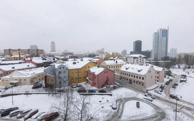 Apartamenty Uutnye vozle reki Svisloc'