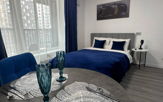 Апартаменты стильная студия у метро Большевиков