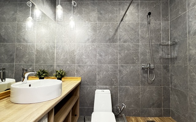 Loft apartament s vidom na reku vozle Akvaparka Flat