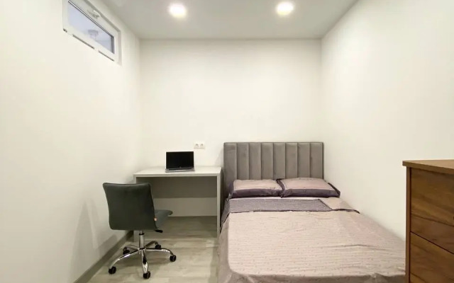 Апартаменты с двумя кроватями, балконом и ванной, с 15 по 17 этаж