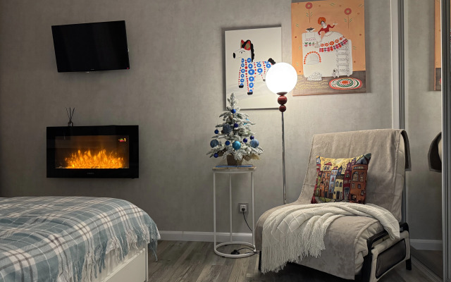 Квартира повышенной комфортности с элементами русского стиля