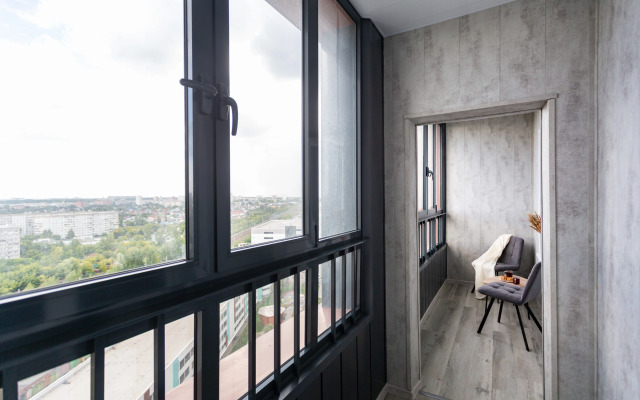 Квартира с фонтаном во дворе