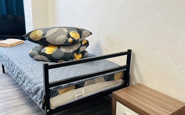 V novom dome, vid na karer Flat