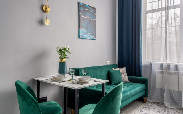 Studiya Emerald Room u MCD Veshnyaki Flat