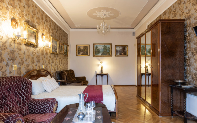 Меблированные комнаты в апартаментах Вид на Неву