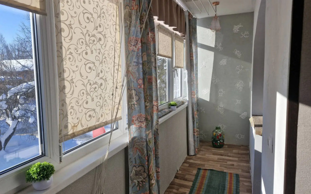 Квартира Двушка с мангальной зоной рядом с аквапарком