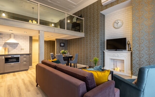 Апартаменты D на Чайковского с одной спальней №2