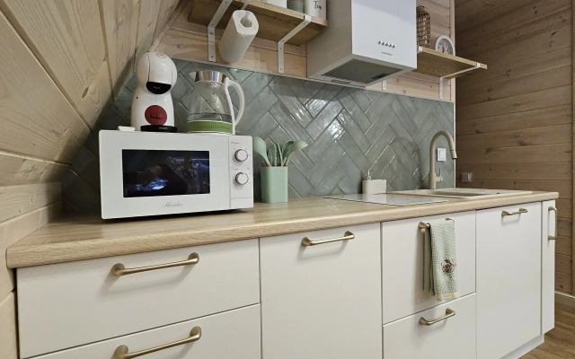 Частный дом светлый А-фрейм