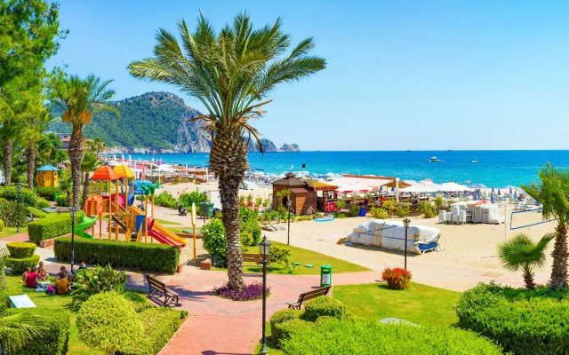 Квартира 1+1 Qoople Elysee 06 рядом с пляжем Клеопатра