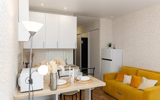 Апартаменты Сибирь House Студия в новом доме рядом Ледовый дворец, Кузбасс Арена, Кадетского корпуса