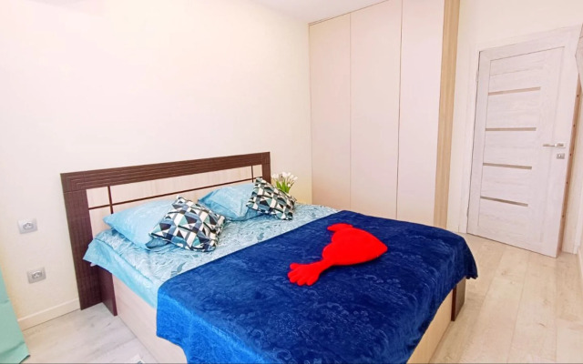 Апартаменты двухкомнатные Татьянин Дом вблизи Амура и парка Северный