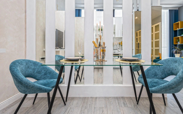 Vidovye na 51 etazhe v Moskva-City Apartments