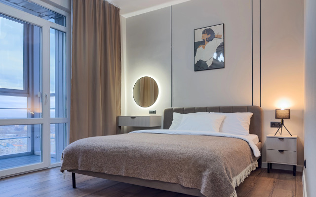 Квартира 1-к кв с видом на озеро