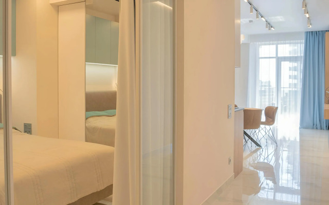 Квартира  Дизайнерская квартира в аренду в ЖК Светлана парк