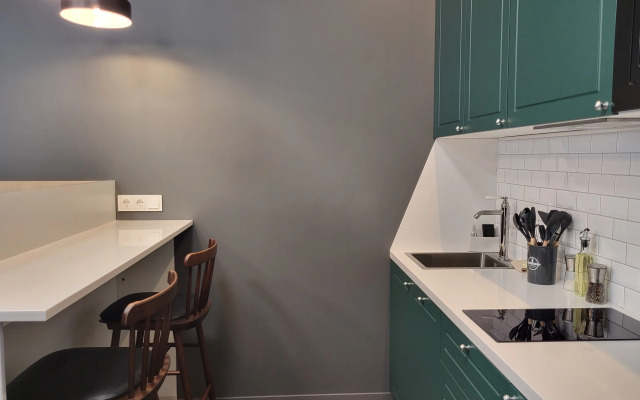 Апартаменты Студия с Частичным Видом на Реку