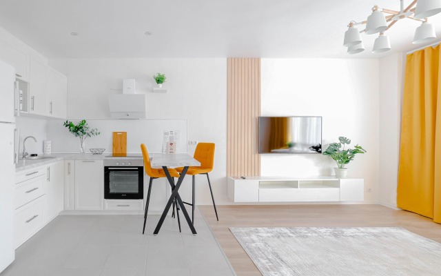 Lalapart Skandy House Solnechnaya Dvushka v 10minutah ot m Savyolovskaya Apartments