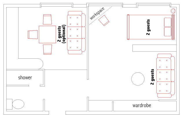 Апартаменты Мини Париж