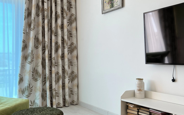 Апартаменты Олива с зоной патио и отдельной спальней