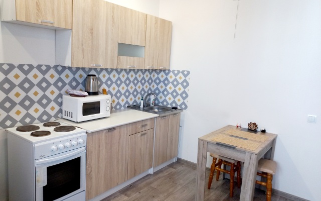 Квартира новая уютная студия на Берегу Иртыша