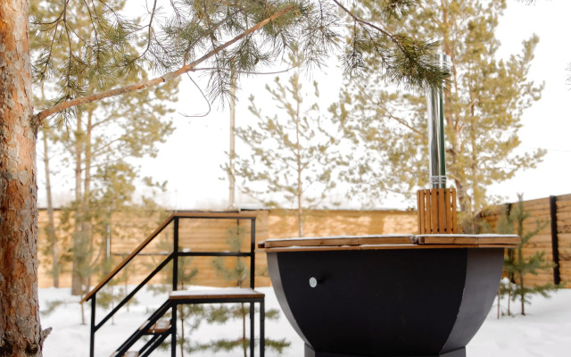 Частный дом С панорамой на горы реку Сок