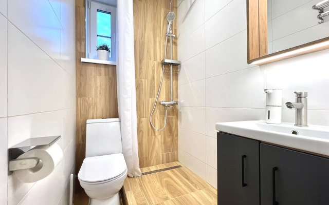 Частный дом с баней на дровах загородный